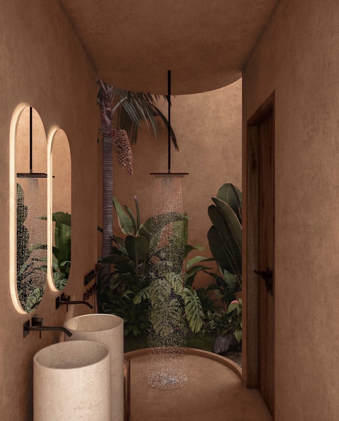 A quiet corner of the wellness area
