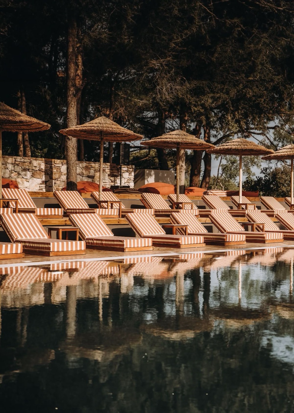 Outdoor pool at Casa Tosalet